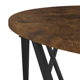 Berkfield Coffee Table - Smoked Oak, 80X80X42 Cm, Made From Engineered Wood - thumbnail 8