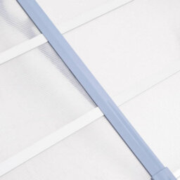 Berkfield Door Canopy Grey And Transparent 396X90 Cm Polycarbonate - thumbnail 5