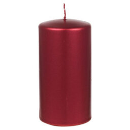Urbn-Living Urbnliving Mix Set Of 4 Variable Sizes Decorative Christmas Red Pillar Wax Candles For Wedding Church Party & Home Decor - thumbnail 5