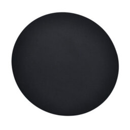 Happy Homewares Modern Circular Halo Led Wall Lighting Fitting In Matte Sand Black - thumbnail 1