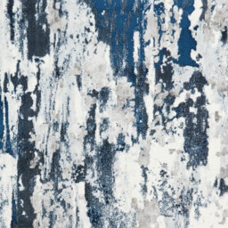 Grey Navy Abstract Machine Made Modern Rug For Living Room Bedroom And Dining Room-120Cm X 170Cm - thumbnail 3