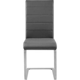 Premium High Back Dining Chairs Set Of 4 Grey - thumbnail 5