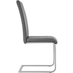 Premium High Back Dining Chairs Set Of 4 Grey - thumbnail 7