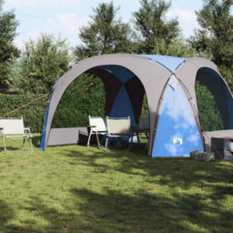 Walplus Party Tent Garden Gazebo Canopy Blue Waterproof - thumbnail 3