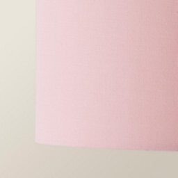 Valuelights Reni Blush Fabric Drum Ceiling Lamp Shade (D)25Cm - thumbnail 4