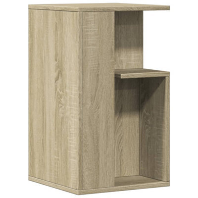 Berkfield Side Table Sonoma Oak 35X35X60 Cm Engineered Wood - image 1