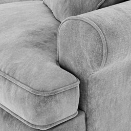 Alfie Ice Grey Armchair For Living Room - Fully Assembled By Roseland Furniture - thumbnail 4