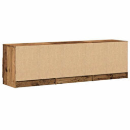 Berkfield Tv Cabinet Old Wood 150X33.5X45 Cm Engineered Wood - thumbnail 6
