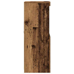 Berkfield Sideboard With Led Lights Old Wood 41X37X100 Cm - thumbnail 7