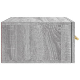 Berkfield Wall-Mounted Bedside Cabinets 2 Pcs Grey Sonoma 35X35X20 Cm - thumbnail 8