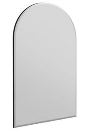 Mirroroutlet Large Arched Modern Venetian Glass Frame Wall Mirror 2Ft7 X 3Ft11,  80Cm X 120Cm - thumbnail 3