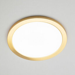 Litecraft Brass Magnetic Bezel For 24W Darly Bathroom Flush Ceiling Light - thumbnail 3