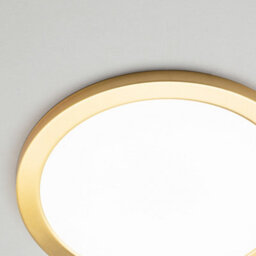 Litecraft Brass Magnetic Bezel For 24W Darly Bathroom Flush Ceiling Light - thumbnail 4