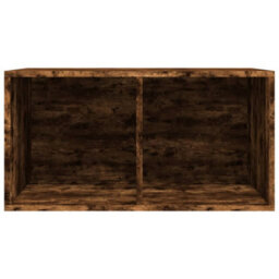 Vidaxl Vinyl Storage Box Smoked Oak 71X34X36 Cm Engineered Wood - thumbnail 6