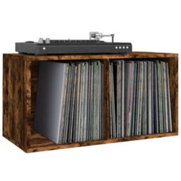 Vidaxl Vinyl Storage Box Smoked Oak 71X34X36 Cm Engineered Wood - thumbnail 5