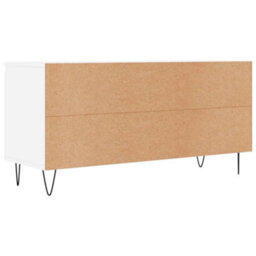 Berkfield Tv Cabinet White 104X35X50 Cm Engineered Wood - thumbnail 8
