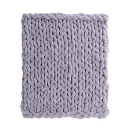 Living And Home Soft Comfortable Stretchable Grey Soft Handwoven Knitted Chenille Blanket For Couch And Bed 120Cm L X 100Cm W - thumbnail 4