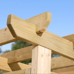 Rowlinson Richmond Corner Arbour, (H)1940mm (W)2110mm (D)2110mm - Assembly Required - thumbnail 5