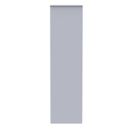 Pesaro Ready Assembled Modern Matt White Tall Open Double Wardrobe (H)1970mm (W)740mm (D)530mm - thumbnail 7