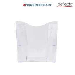 Deflecto Yearntree Deflecto A4 Wall Mounted Magazine File Holder - Perfect For Folders, Files, Mails & Brochure - Clear Racks For Home Office With - thumbnail 5