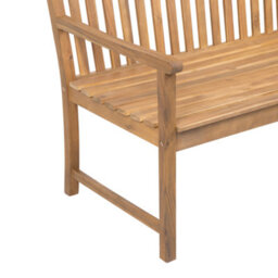 Beliani Garden Bench Vivara 180 Cm Certified Acacia Wood Light Brown - thumbnail 7