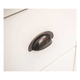 Cabinet Bits Lovere 4 Drawer Chest Of Drawers Brass Cup Handle - thumbnail 6