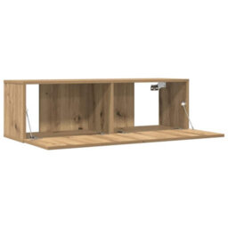 Walplus Tv Cabinets Wall-Mounted 2 Pcs Artisian Oak 100X30X30 Cm - thumbnail 4