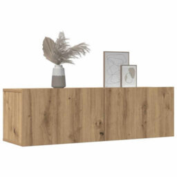 Walplus Tv Cabinets Wall-Mounted 2 Pcs Artisian Oak 100X30X30 Cm - thumbnail 3