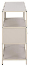 Furniture To Go Seaford Grey Storage Unit With 2 Drawers And 3 Shelves - thumbnail 3