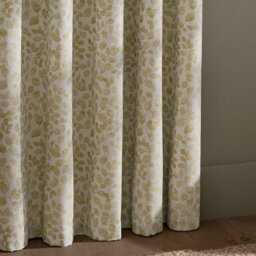 Wylder Grace Leaf Floral Jacquard Room Darkening Eyelet Curtain Pair, Sage, (W) 168Cm X (D) 183Cm - thumbnail 5