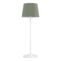 Eglo Leonero Steel And Fabric Portable Touch-Dimmer Led Tuneable White Table Lamp, Green - thumbnail 2