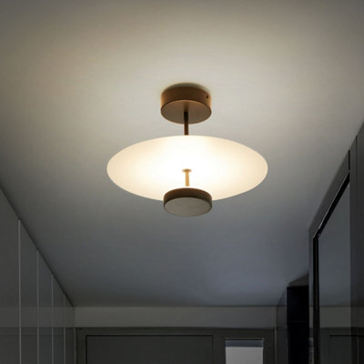 Beliani Pendant Led Lamp Black - Integrated Led Rings, Matte Iron Frame, 40Cm Diameter - image 1