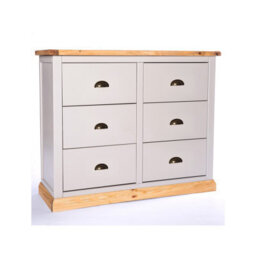 Cabinet Bits Bomporto 6 Drawer Chest Of Drawers Brass Cup Handle