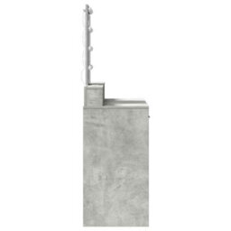 Walplus Dressing Table Grey 100 X 41 X 140 Cm Engineered Wood - thumbnail 6