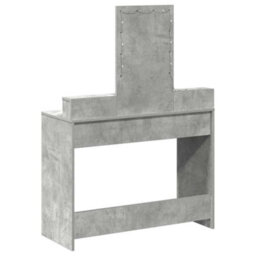 Walplus Dressing Table Grey 100 X 41 X 140 Cm Engineered Wood - thumbnail 7