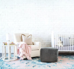 istyle mode Jumbo Cord Footstool Pouffe, Charcoal Corduroy Ottoman Bean Bags 40Cm X 40Cm - thumbnail 7