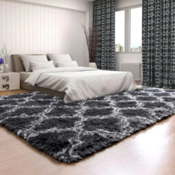 Large Fluffy Shaggy Rug For Bedroom And Living Room - thumbnail 2