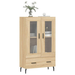 Berkfield Highboard Sonoma Oak 69.5X31X115 Cm Engineered Wood - thumbnail 3