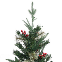 Berkfield Christmas Tree With Pine Cones Green 150 Cm Pvc&pe - thumbnail 4