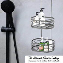 Hower Caddy Over Door Screen Cupboard Grey - thumbnail 3