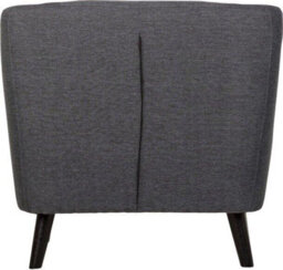 Seconique Ashley 1 Seater Sofa Chair Upholstered In Grey Fabric - thumbnail 5