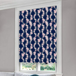 Lister Cartwright Purnus Midnight Blackout Roller Blind Child Safety Included - Midnight , 90 X 140 Cm - thumbnail 3