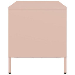 Berkfield Tv Cabinet Pink 68X39X43.5 Cm Cold-Rolled Steel - thumbnail 6
