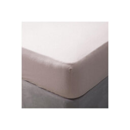Belledorm 200 Thread Count Egyptian Cotton Fitted Sheet Powder Pink (Kingsize) - thumbnail 2