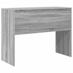 Berkfield Computer Desk Grey Sonoma Mdf 100 X 40 X 76 Cm Simple - thumbnail 6