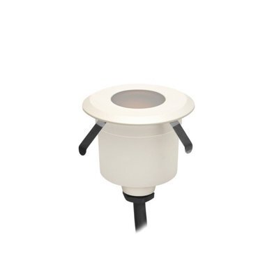 Luminosa Lighting Luminosa Senya Outdoor Recessed Ground Light 5.9Cm White Led 2.2W 3000K Ip65 On-Off - image 1