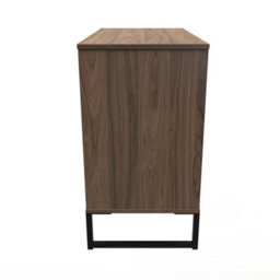 Tamworth 3 Drawer Chest Of Drawers In Carini Walnut (Ready Assembled) - thumbnail 2