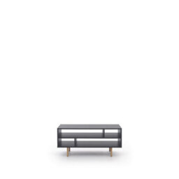 Arte Nubia Coffee Table In Black - Sleek Design Meets Everyday Functionality - W1000mm X H450mm X D600mm - thumbnail 2