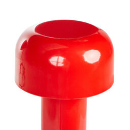 Beliani Red Wireless Table Lamp With Touch Dimmer, Usb Charging And 3 Colour Modes - 21Cm H - thumbnail 3