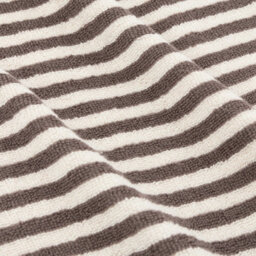 Yard Hebden Striped 100% Cotton Xl Bath Sheet, Chocolate, 100 X 180Cm - thumbnail 3
